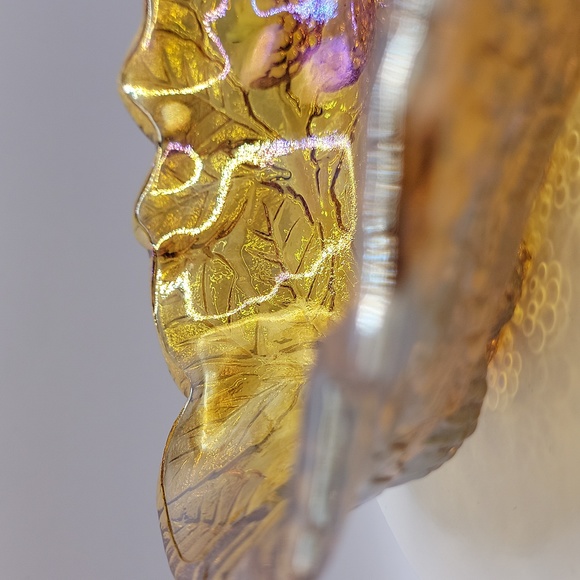 Indiana Carnival Glass Loganberry Bowl - Picture 10 of 10